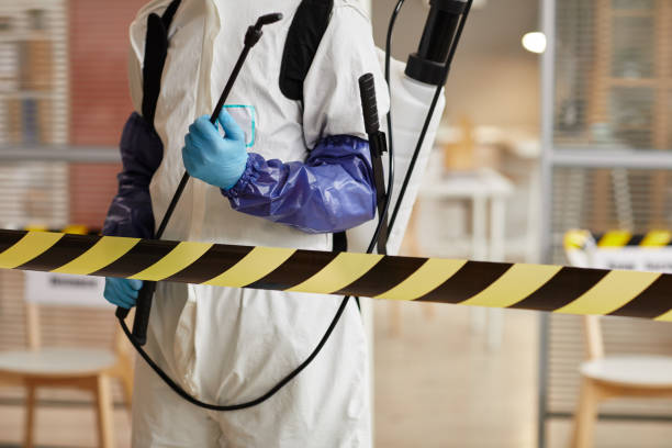 Professional Trauma Scene Cleanup technician working in Williston Park, NY